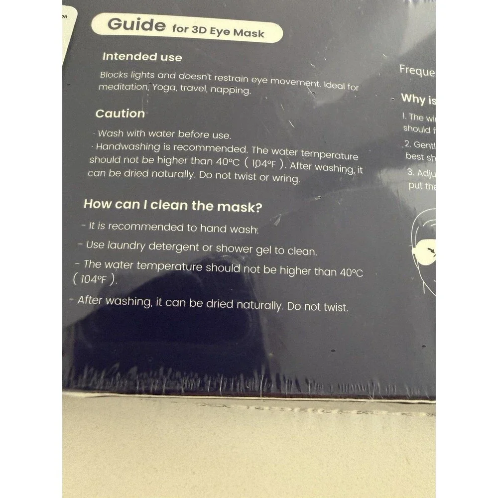 Unbranded sleep mask
